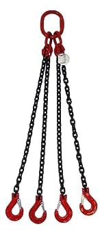 Joma-Tech 4-Strang Anschlagkette 3m GK8 8mm schwarz