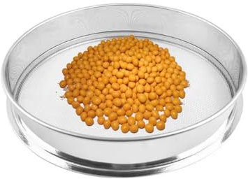 NAKUL Setaccio Micron,Setaccio di Prova,setaccio per Farina,Colino in Acciaio Inox,seive a Maglia fine Rotondo,per Cottura,Cucina,Laboratorio, Diametro 40 cm