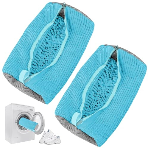 Sac De Lavage De Chaussures Pour Machine à Laver, Lavage à Machine à Laver(bleu, 2)