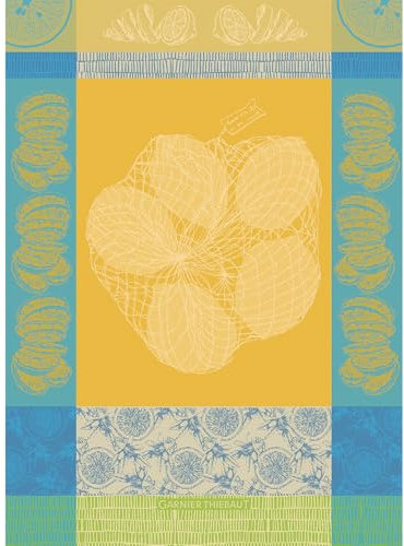 Garnier Thiebaut Filet De Citrons Soleil Jacquard French Küchentuch