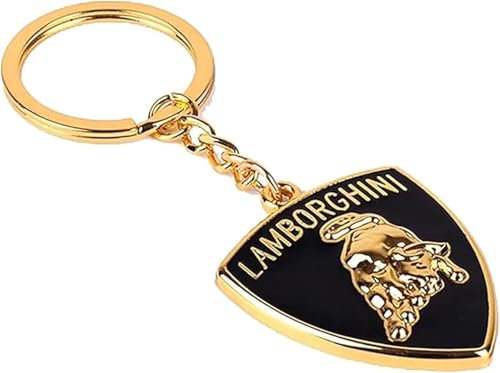 HSHTTKL Voiture Porte-clés pour Lamborghini, Porte Clé pour Voyage Camping Homme et Femme,B