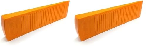 Oregon Professional 30cm Heavy Duty Log Splitter Wedge, Pack of 2, Orange, Plastic, Felling Wedge