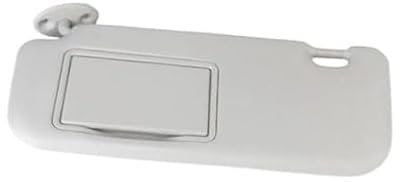 JUNPIY Parasol Lateral for Corolla, E160 E170 2014-2017, Parasol Delantero Izquierdo y Derecho for Coche, Parasol con Espejo de Maquillaje de Repuesto Parasol Delantero del Coche