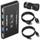 DABAIXIONG KVM Advanced 4K60Hz HDTV-Compatibile per 2 PC Condivisione 1 Schermata E Dispositivi USB3.0 Multipli