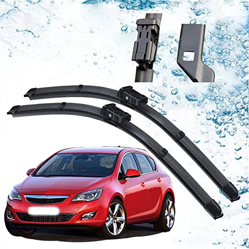 para Opel, para Astra J 2010 2011 2012 2013 2014 2015 Accesorios Escobillas Limpiaparabrisas Delantero de Coche Cepillos Cortador