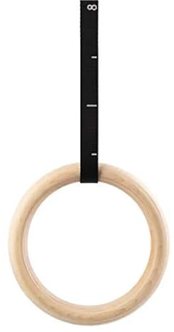 FJOADNVM Ringe Calisthenics Das verstellbare Gymnastik-Trainingsseil aus Holz ist Nicht im Lieferumfang enthalten