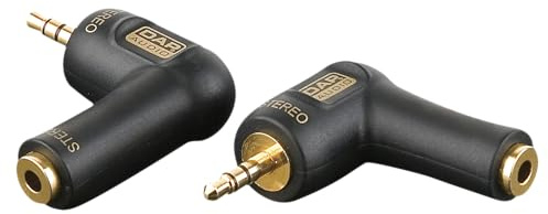 XGA08 - Mini Jack/M stereo > Mini Jack/F, 90°