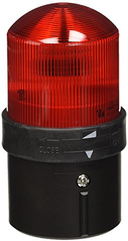 Schneider Electric illuminated unit for modular tower lights, Harmony XVB, plastic, red, 70 mm, steady, integral LED, 24V AC/DC