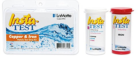 LaMotte Insta-TEST Copper and Iron Test Strip Kit