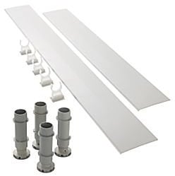 Mira 1.1697.034.WH Flight Low Rectangle Riser Conversion Kit
