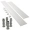 Mira 1.1697.034.WH Flight Low Rectangle Riser Conversion Kit