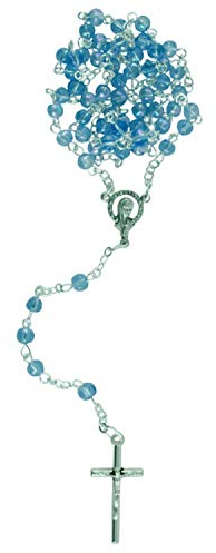 MaMeMi Rosenkranz - Glas hellblau