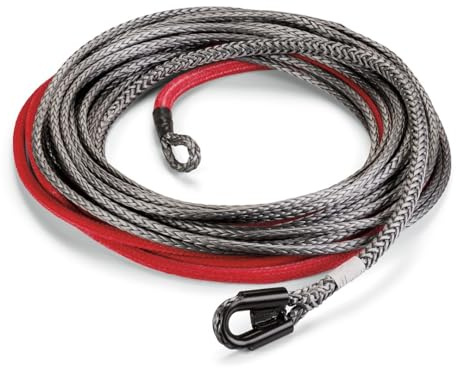 WARN Spydura Pro 93120 Seilwinde mit Schlaufenenden: 1,9 cm Durchmesser x 2,6 m Länge, 8,25 Tonnen Kapazität