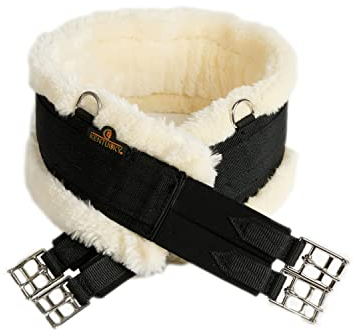Kentucky-Horsewear Lammfell Sattelgurt - Size 125
