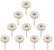 10pcs 1inch Wool Felt Polishing Buffing Wheels Drill, Polishing Drill Attachment Polishing Pads with Handle, Grinder Wheel Brushes Rotary Tool