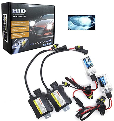 BOOMBOOST HID Xenon-Brenner kit H8/H9/11 Xenon-Licht Ballasts Entladungslampe Schlank HID Lampen Scheinwerfer Nachrüstsatz Set Schnellstart Ersatzlampen 12V 55W 8000K
