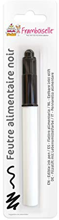 Framboiselle Feutre Alimentaire Noir 170 g