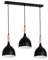 Pendelleuchte mit Draht NOAK WOOD 3xE27/60W/230V
