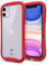 iFace réflexion série iphone 11 Cas Clair - Double Couche Mignon [TPU + 9h en Verre trempé] Hybride antichocs Housse de Protection pour Les Femmes [Chute testé] - Rouge