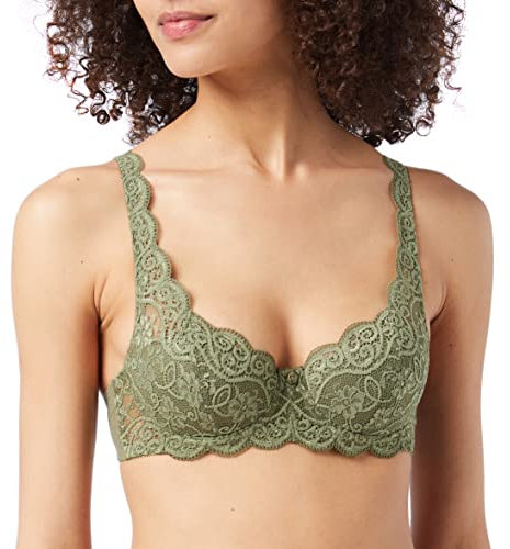 Triumph Damen Amourette 300 WHP X Schalen BH mit Bügel, Sage Green, 80F