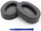 Aiivioll Cuscinetti di ricambio per auricolari in pelle PU compatibile con Sony MDR-100ABN WH-H900N H800（Grigio scuro）