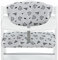 hauck Sitzkissen Kompatibel mit Alpha+, Beta+ und Arketa Holzhochstuhl Highchair Pad Deluxe, Einfache Befestigung mit Klettverschluss, Maschinenwaschbar (Nordic Grey)