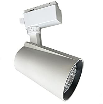 YASTA Faretto da binario orientabile 30W luce bianca rotabile faro led cob da soffitto