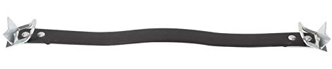 Yctze 1pc Sangle de Batterie Sangle de Support de Batterie de Levage Latéral de Voiture Robuste en Métal Noir