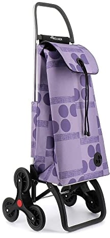 Einkaufstrolley Rolser I-Max Logos 6 Räder Treppensteiger - Violett