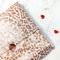 MORANTI Rose Gold Cheetah Print Bulk Tissue Paper Gift Wrapping 25 Sheets 19.7 x 27.5 for Birthday wedding Gift Bags DIY Art Craft Wrapping Gift Tissue Paper