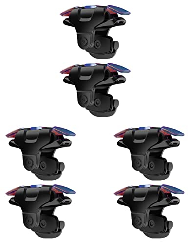 Mikikit Handy Zubehör Shooter-empfindlicher Controller 3 Paar Mobile Game Controller Handy Gaming Trigger Gamepad Mobile Game Trigger Zielfeuerauslöser Für Telefon