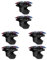 Mikikit Handy Zubehör Shooter-empfindlicher Controller 3 Paar Mobile Game Controller Handy Gaming Trigger Gamepad Mobile Game Trigger Controller Zielfeuerauslöser Für Telefon