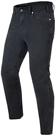 REBELHORN Classic III MotorradJeans Herren | Aramidfaser Futter | SAS-TEC Knie und Hüftprotektoren | Regular Fit