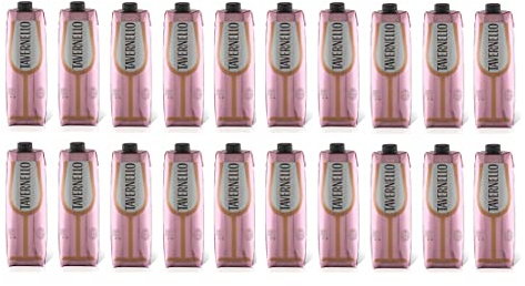 20x 1,0l - Tavernello - Rosato - Vino d'Italia - Italien - Rosé-Wein halbtrocken