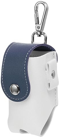 PATIKIL Golf Kugel Taille Tasche Golf Kugel Tragetasche mit Teeständer Schnalle Clip für Frauen Männer Gürtel Golf Lagerung Weiß Blau