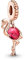 Amuefer Pink Murano Glass Flamingo Charms für Armbänder 925 Sterling Silber mit Cubic Zirkonia Anhänger für Halsketten Geburtstag Weihnachten Schmuck Geschenke für Frauen Mädchen