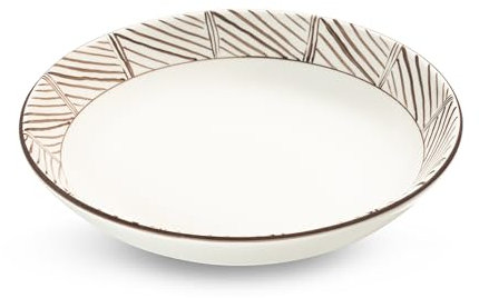 GMUNDNER KERAMIK Namib Braun, Suppenteller Cup (Ø 20cm), handgemacht in Österreich