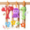 TUMAMA KIDS Jouet hochet bebe 0 3 6 Mois, Jouet poussette bebe, Jouets d'éveil pour bébés, Pieuvre, Hippocampe, Homard, Sensoriel cadeau naissance - Marine