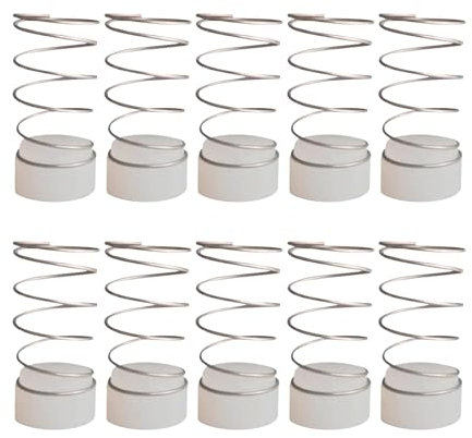MagiDeal 10Pcs Air Valve Core Sturdy Check Valve Spool Spring Professional for 0.6/0.9/1.05 Air Replacements, 13.5mm