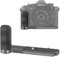 Haoge Zf Handle grip for Nikon ZF Zf Camera With Ergonomic Silicone Side Handle L-Shape Grip,Arca Swiss Type Plate for DJI RS2/RS-C2/RS3/RS3-PRO/RS3 Mini Gimbal Stabilizer,Black MHG-ZFB