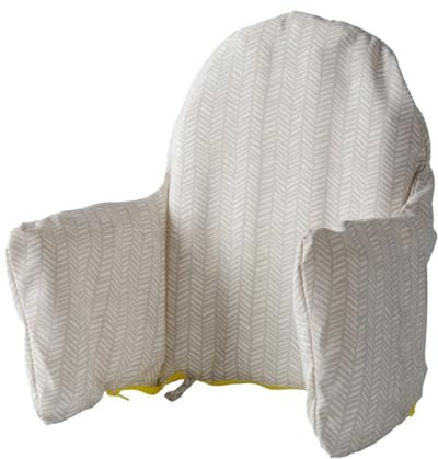Fukamou Hochstuhl-Sitzbezug, Hochstuhl-Pad - Weiche Stuhlauflage Für Hochstühle,Baby-Hochstuhl-Zubehör, Gepolsterter -Einsatz, Aufblasbarer Kissen-Innenbezug Für Babys