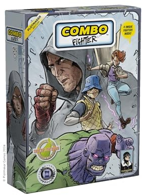 Combo Fighter Plotmaker Edition Pack 4 - Arcade Action Kartenspiel - Combo Fighter Erweiterung - Schnelle Strategische Kämpfe - Englische Ausgabe