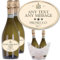 Party People Personalised Prosecco Labels - 2 Bottle Labels with Any Name & Message on self adhesive gloss labels ready to cut out - Regular