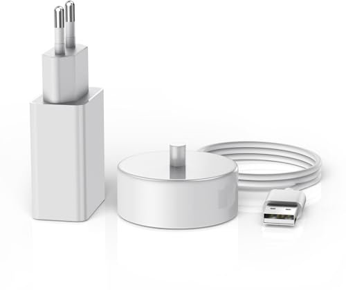 USB 4100 Ladegerät Kompatibel mit Philips Sonicare Elektrische Zahnbürste 5500 5300 4100 3100 2100 1100 Ladestation Ladekabel mit Netzadapter