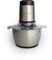 ROYALTY LINE, Tritatutto Multifunzione 300W RLMCE3003418, Ciotola in Acciaio Inox da 1,8 L, 2 Velocità, 4 Lame Affilate, Ideale per Carne, Verdura e Frutta, Facile da Pulire, Design ergonomico