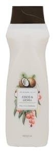 Gel de baño coco y lichi piel normal Botella 750 ml PACK 2
