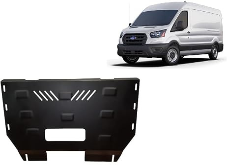 Scut Protection Stahl Unterfahrschutz für Motor und Getriebe kompatibel mit Ford Transit – Hinterradantrieb (2019-2023) Scut Protection