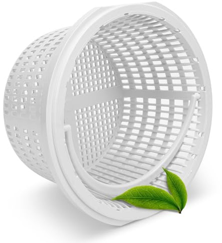 VINGVO Skimmerkorb, Pool Skimmer Basket Ersatzkorb, Skimmer Korb 18cm Für Standardskimmer Mit Griff Chlorbeständig Stabil Für Effektive, Poolreinigung oolreinigung Ersatz-Skimmerkorb Pool Vorfilter