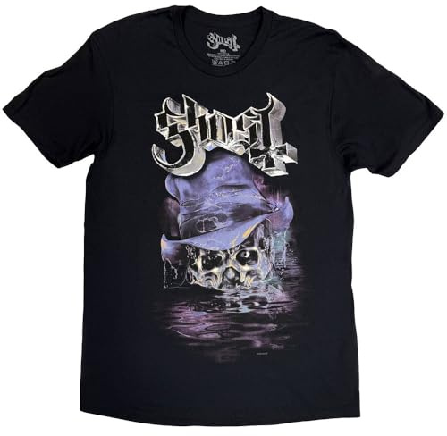Ghost Skeletour Admat 25 Tour Dates T Shirt L Black