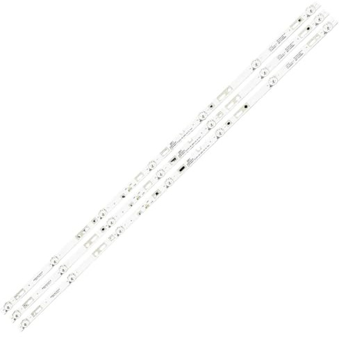 WEIYAOYAOWH Bande de rétroéclairage LED for téléviseur E2SW3918 HK395WLEDM-CHA2H 06-40F1-3X7-755X14-190 STV-LC40LT0065F TV-40LE120T2S2SM (1/5/10 kits)(3 Pcs For 1 TV)
